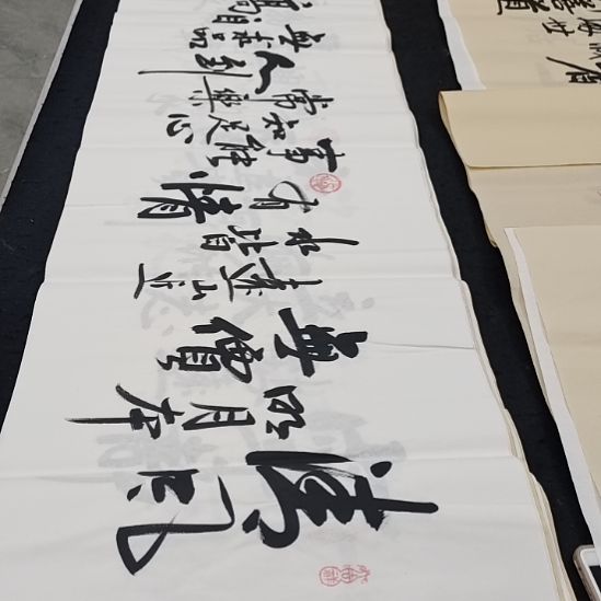 翰墨白武坤老师作品一副