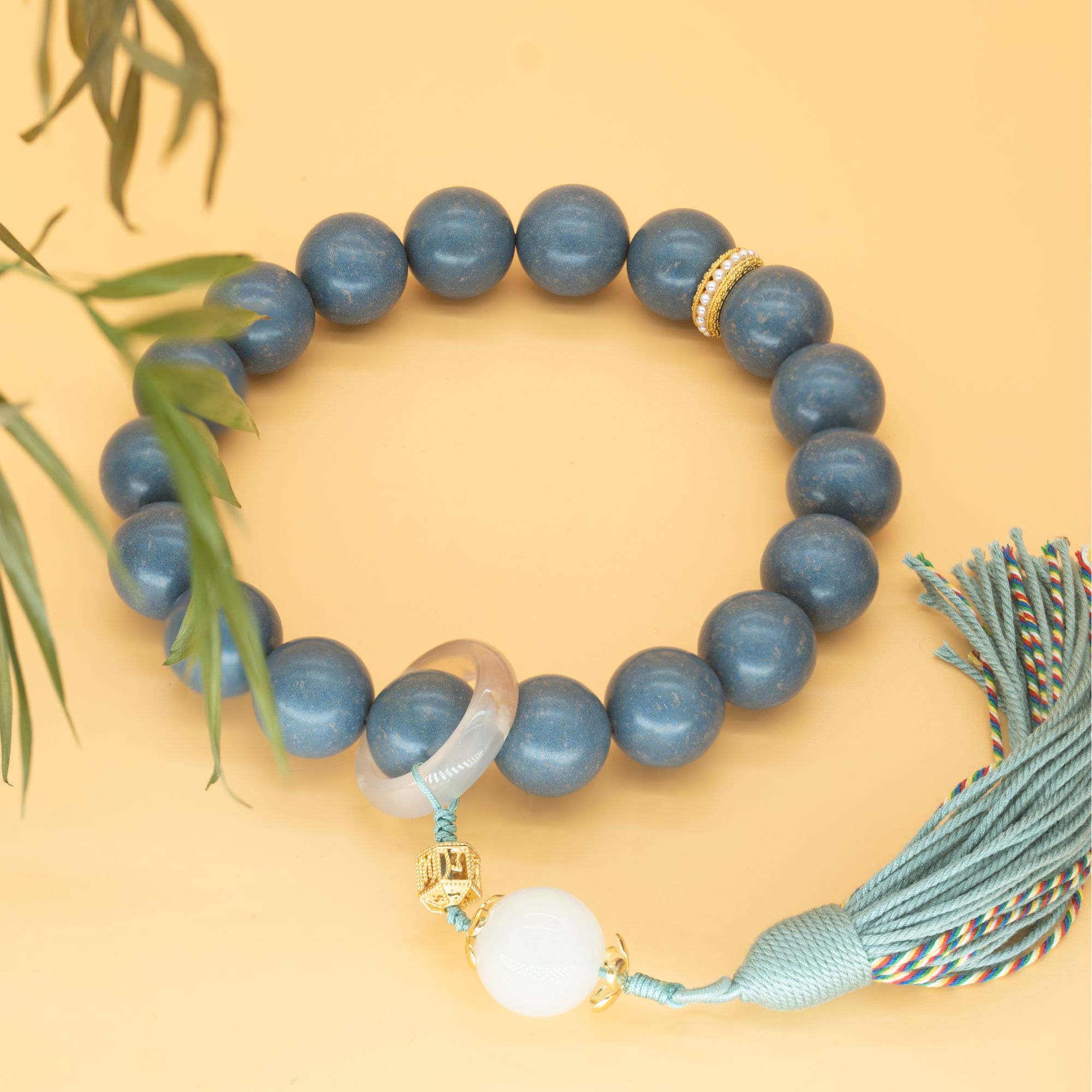 【豆蔻群青（1.8）合香珠】古法合香-冷凝合香 京工0070