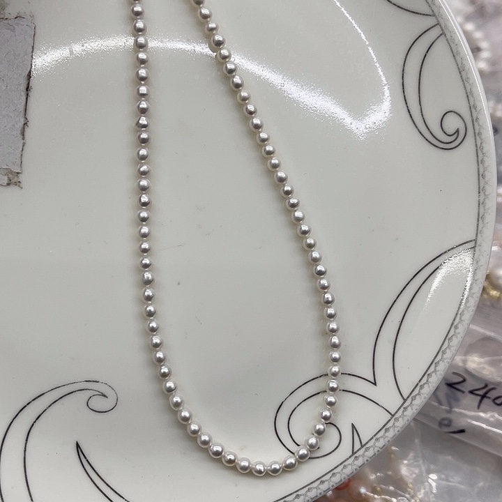 未镶嵌颈饰淡水珍珠0217