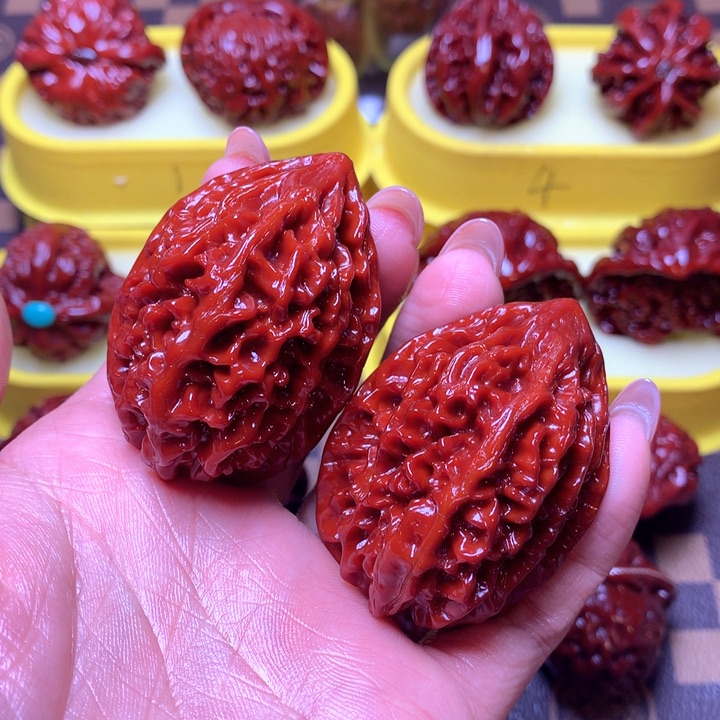 文玩核桃把件招财鼠38