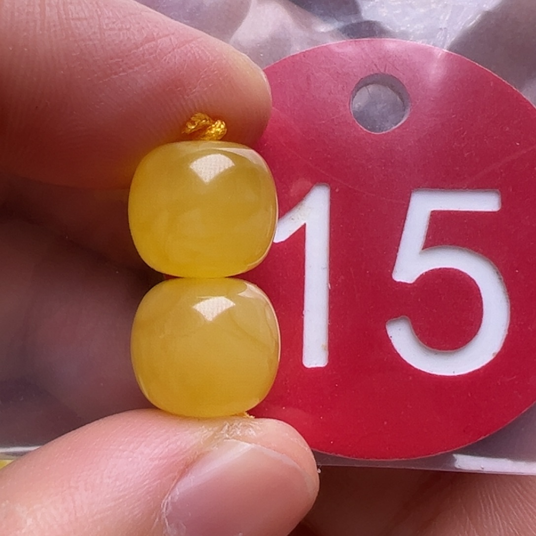 蜜蜡未镶嵌珠宝奇石10.8m m