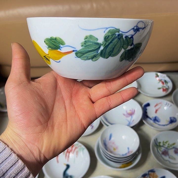 瓷景德镇纯手工手绘陶瓷