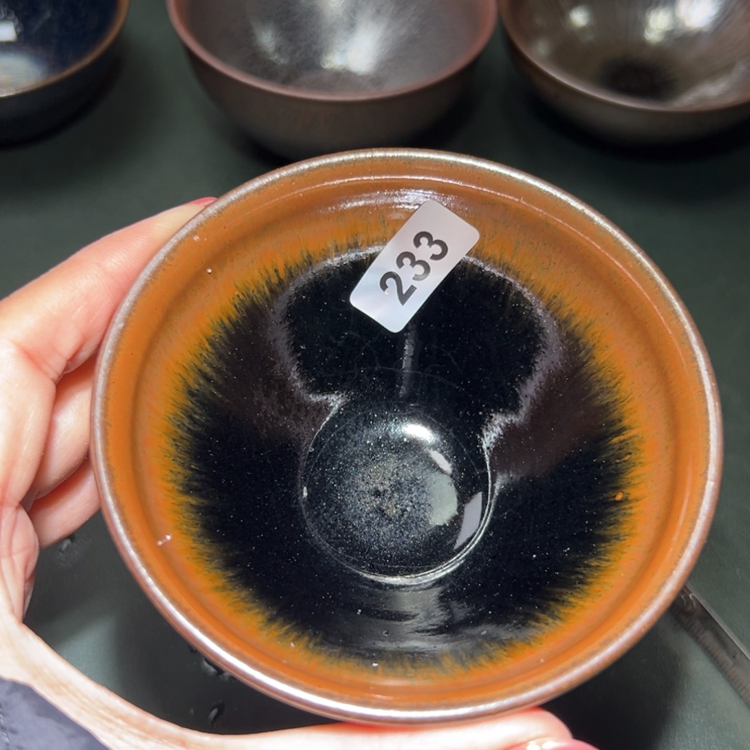 茶盏全手工原矿原釉建盏