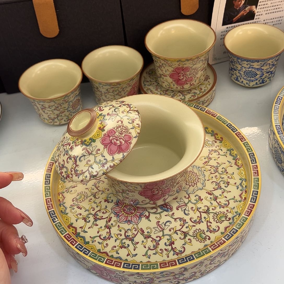 盖碗很漂亮我很喜欢