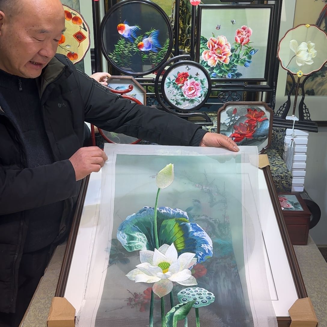 刺绣刺绣工艺精湛