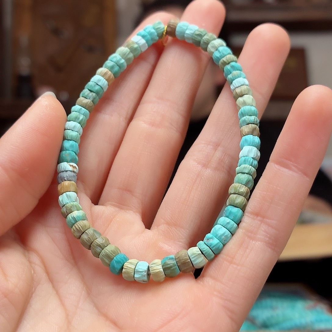 未镶嵌绿松石珠宝奇石