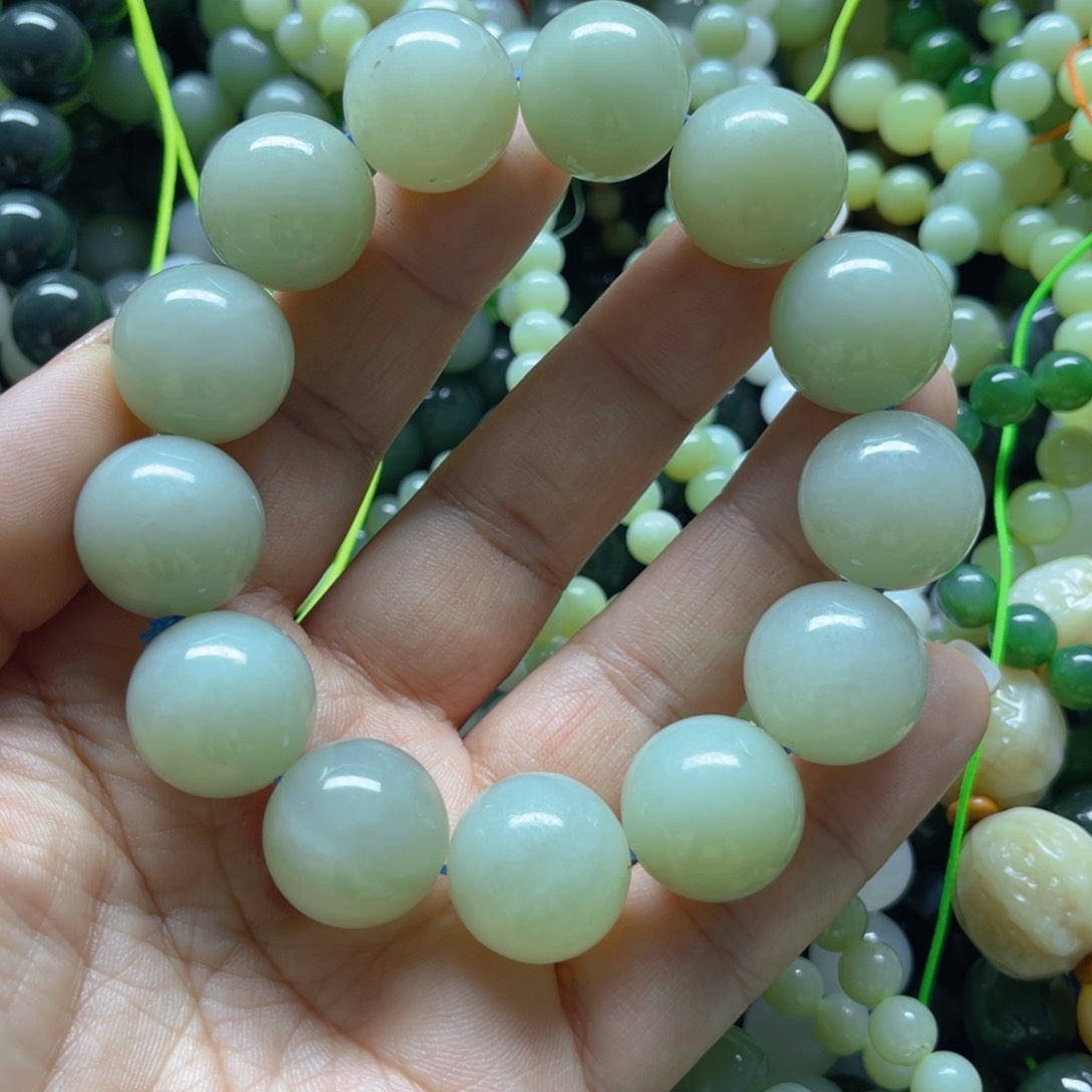 和田玉手链未镶嵌