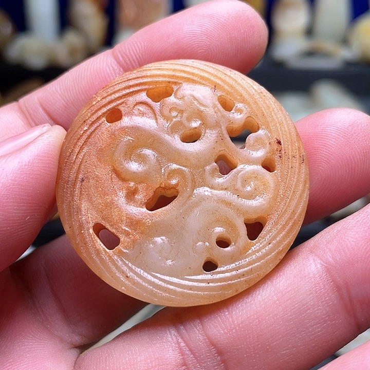 和田玉挂件未镶嵌