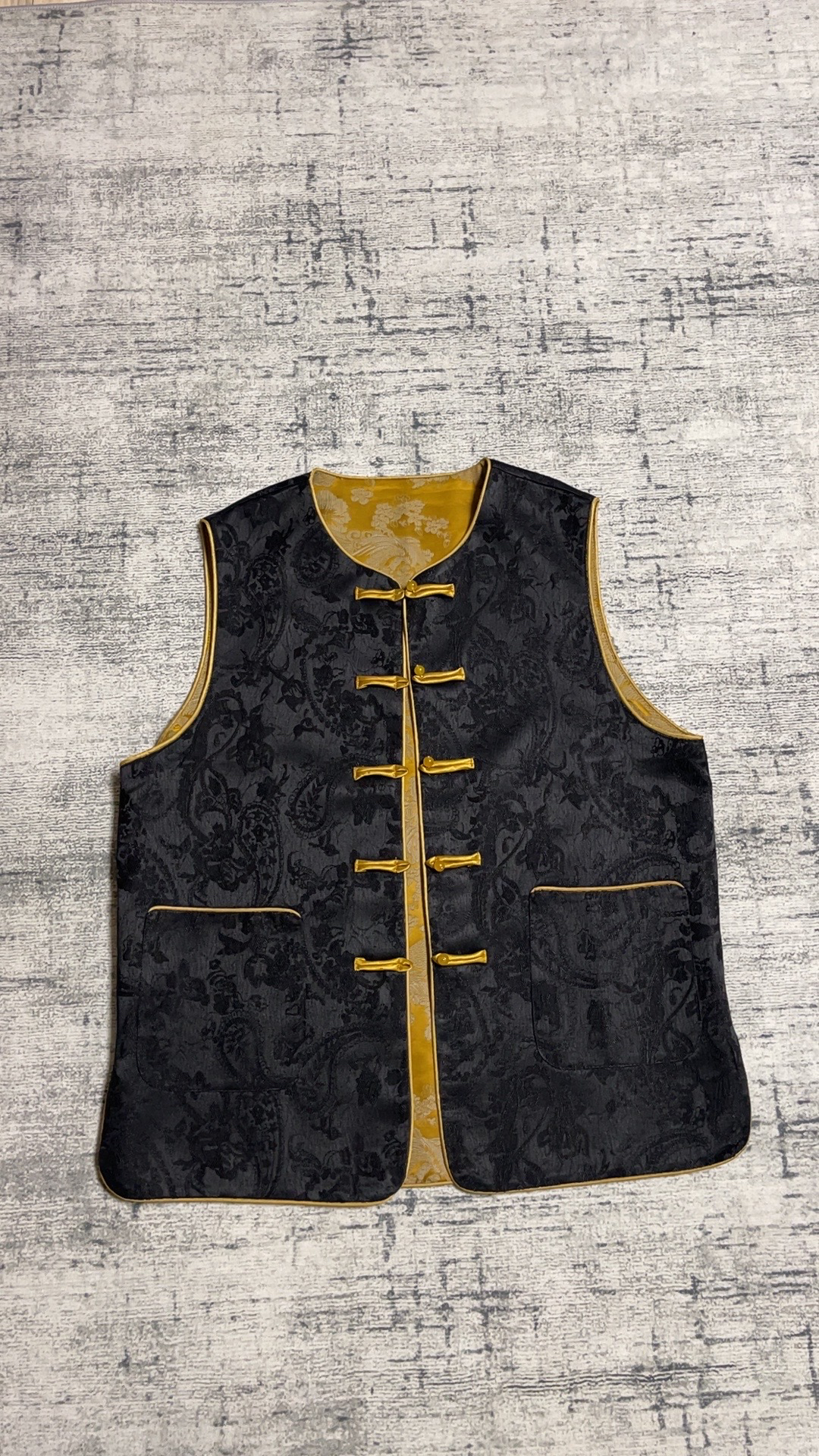 【8961】双面双穿新中式马甲