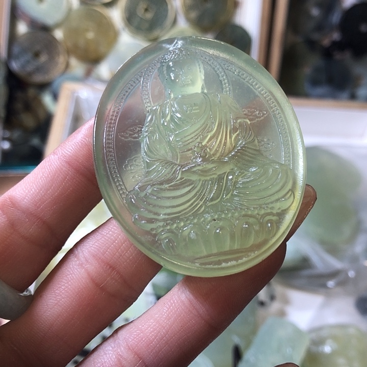 岫玉岫玉挂件未镶嵌