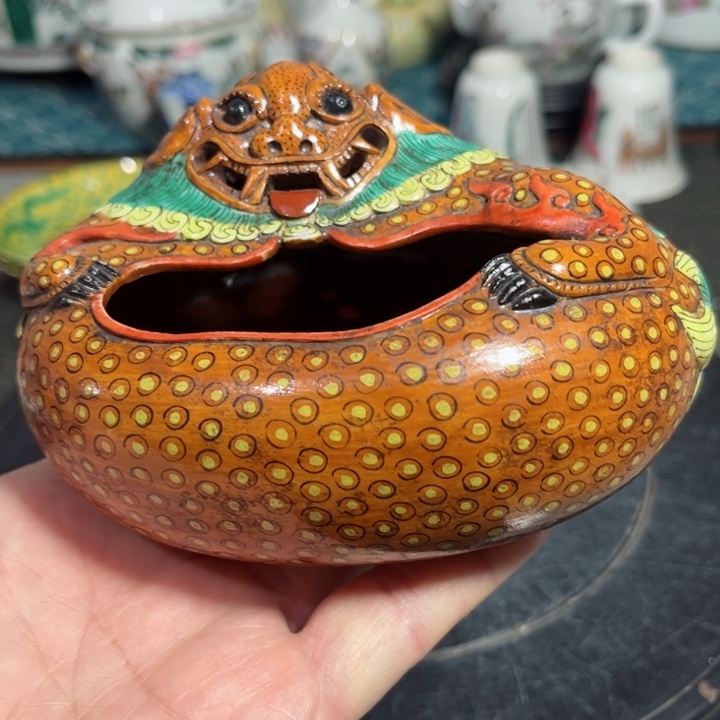 紫砂茶叶罐粉彩888888888888