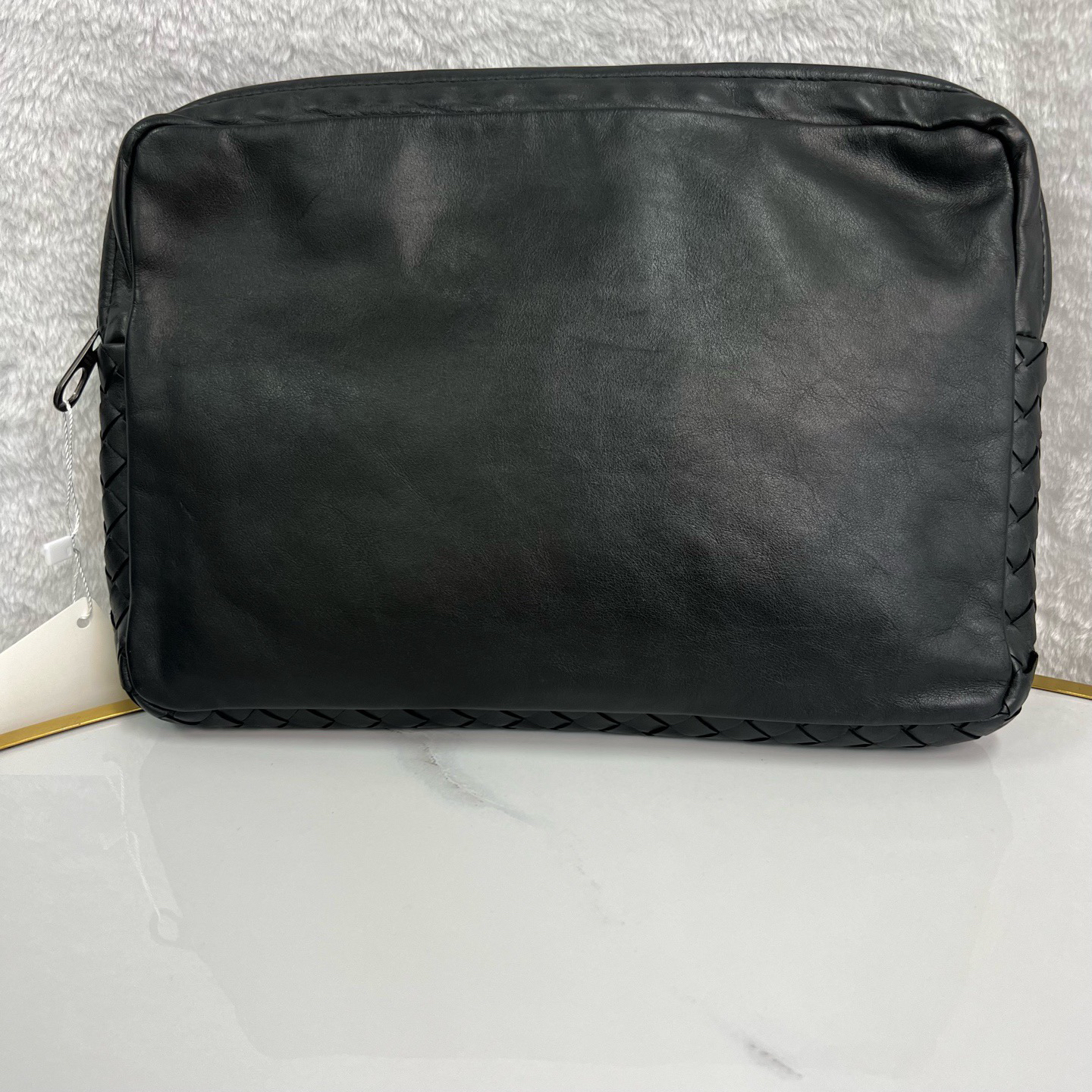 95新 BOTTEGA VENETA/葆蝶家 95新 BV手拿洗漱包 13046