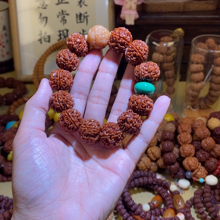 吊坠金刚菩提206玉化貔貅绿扣