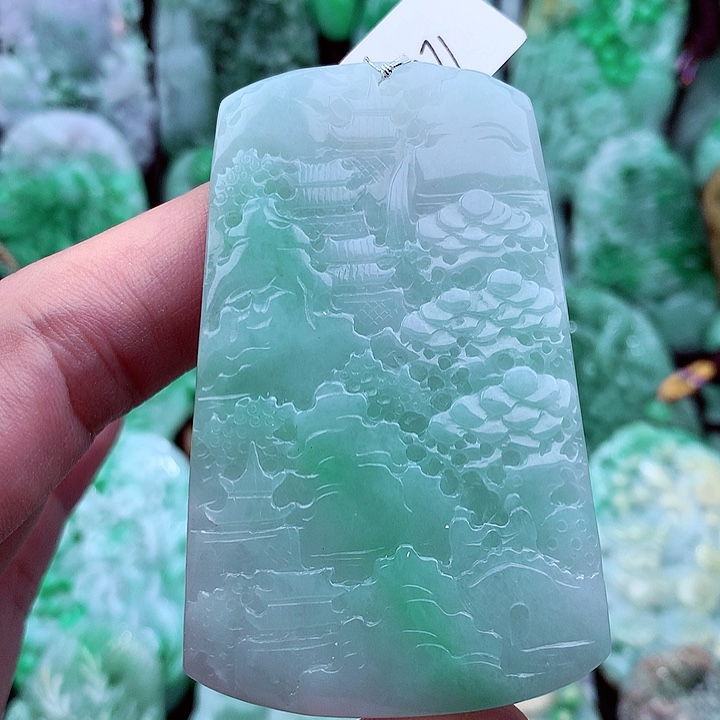 翡翠吊坠(不含链)未镶嵌