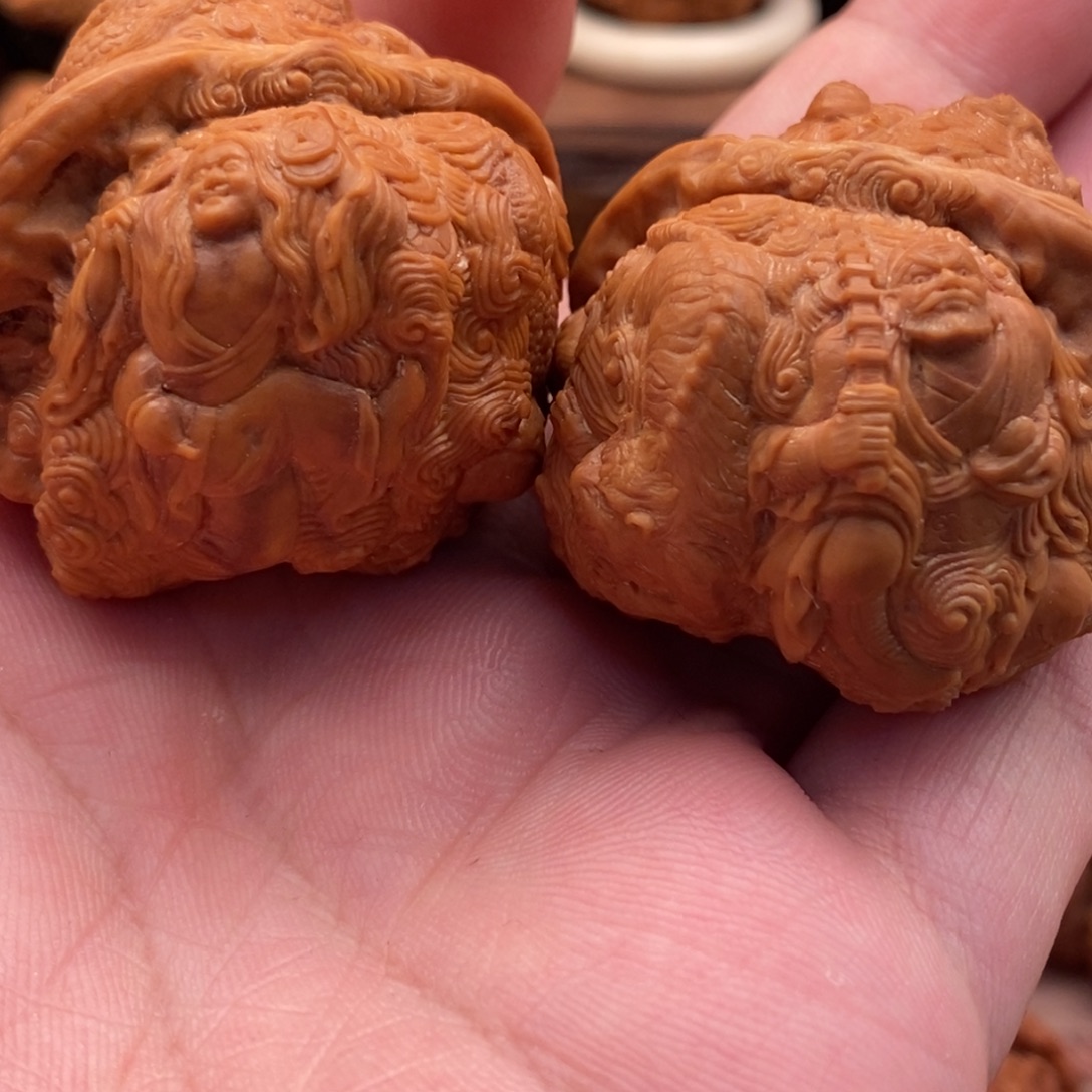 孙***华手串/手链核桃四大财神