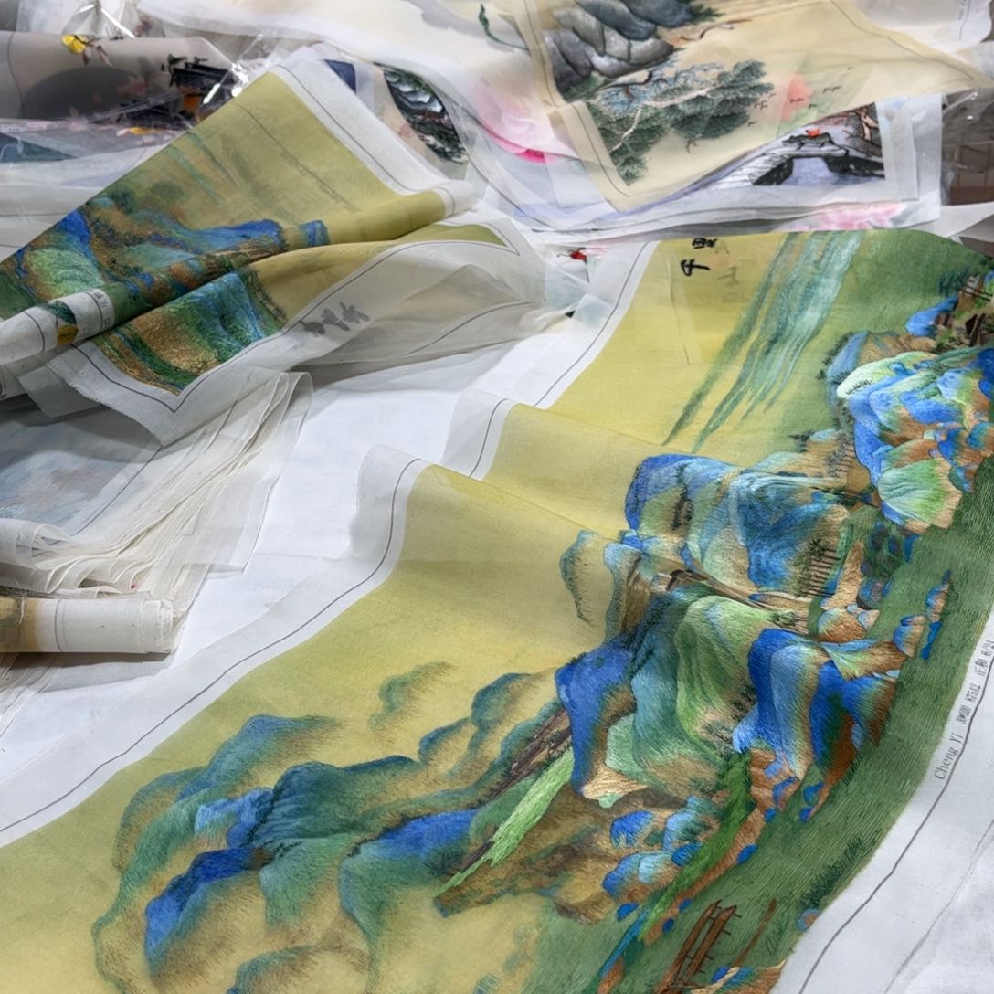 刺绣颜*格纯手工打造最完美苏绣