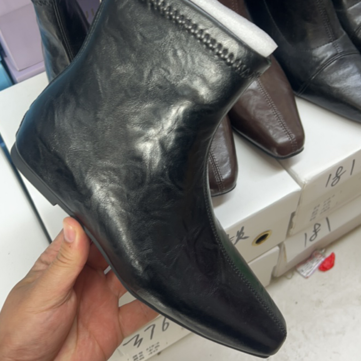 冬季女靴低跟短靴大链接