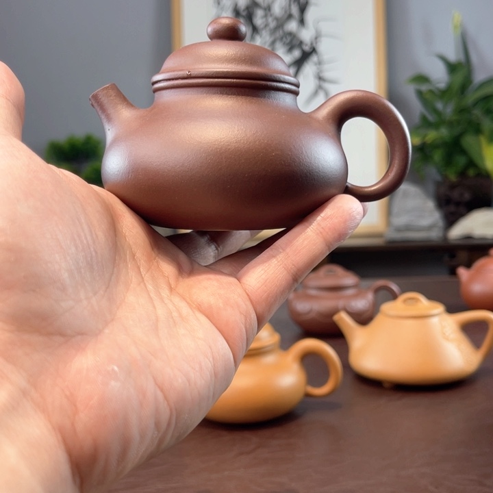 n***方紫砂公道杯半手底槽清容天