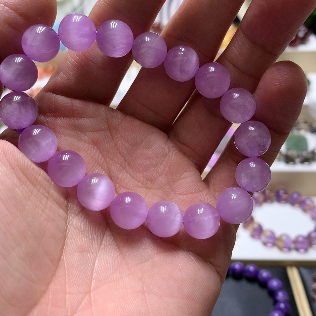 锂辉石手链未镶嵌