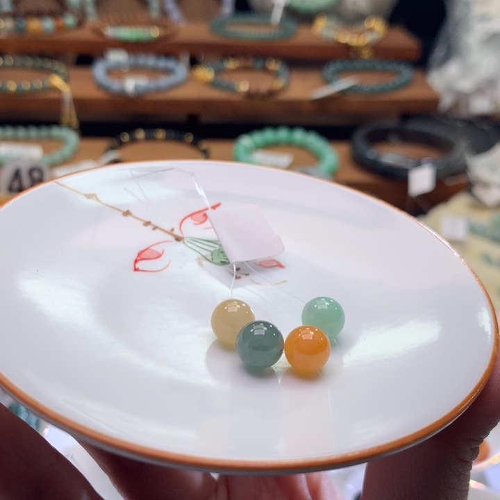 翡翠未镶嵌手链翡翠d33卡7.8