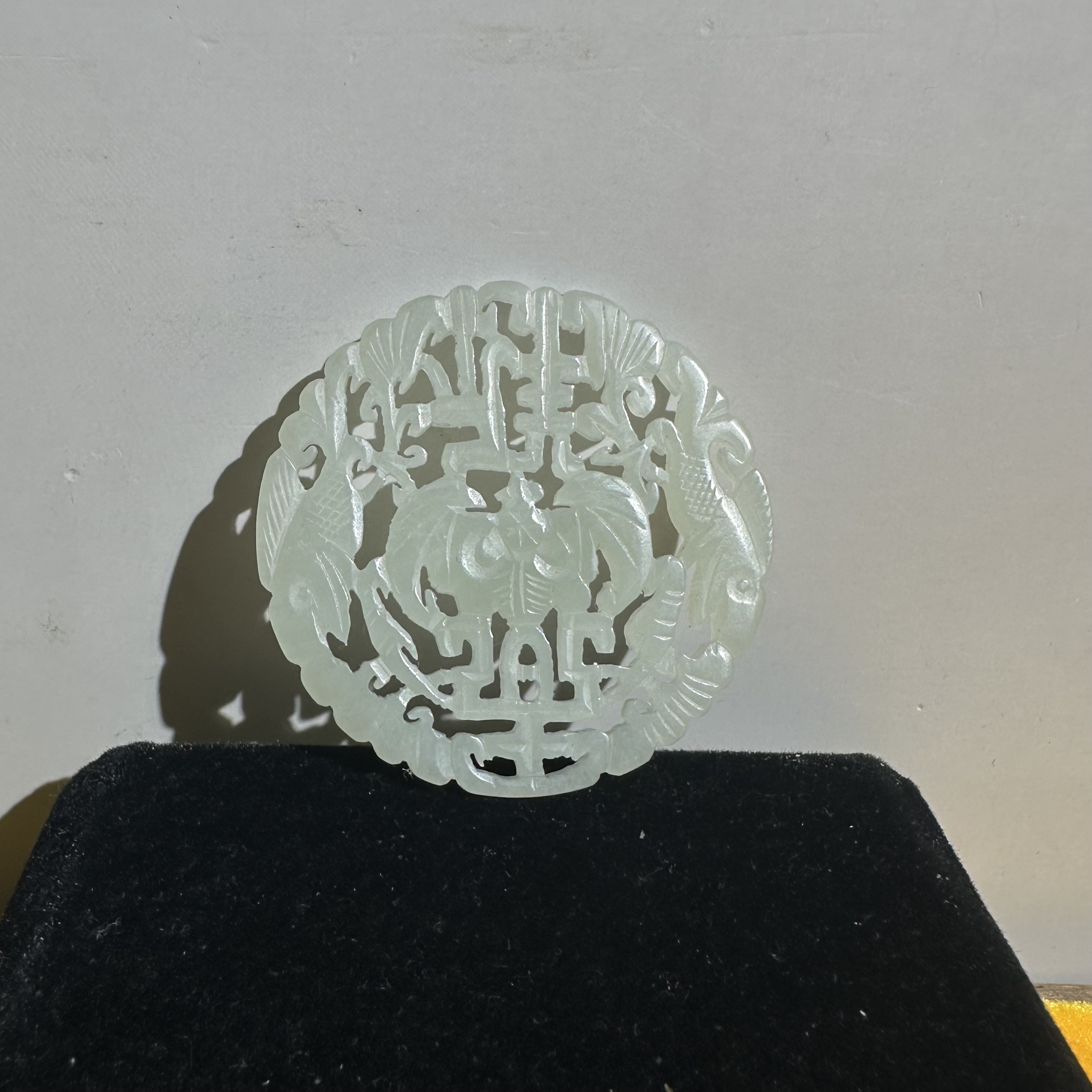 老玉/玉牌/老坑老料/古董收藏/精工/Y100108-13/北京朝阳文物