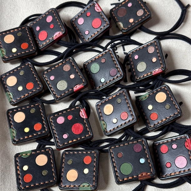 引心原创设计日韩甜美风发绳发圈黑色宝宝彩色头饰