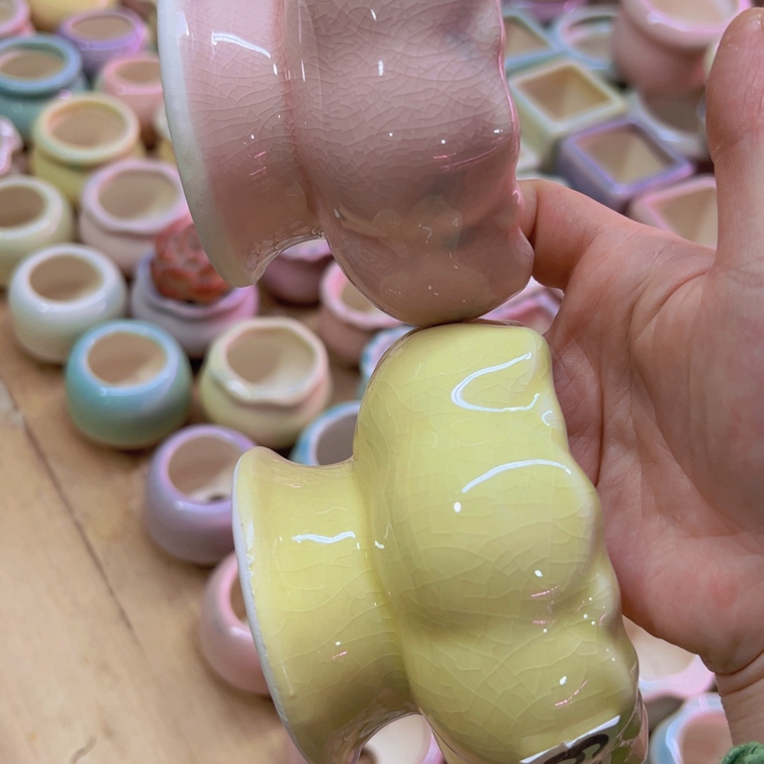 陶瓷花盆当场凑满12包邮