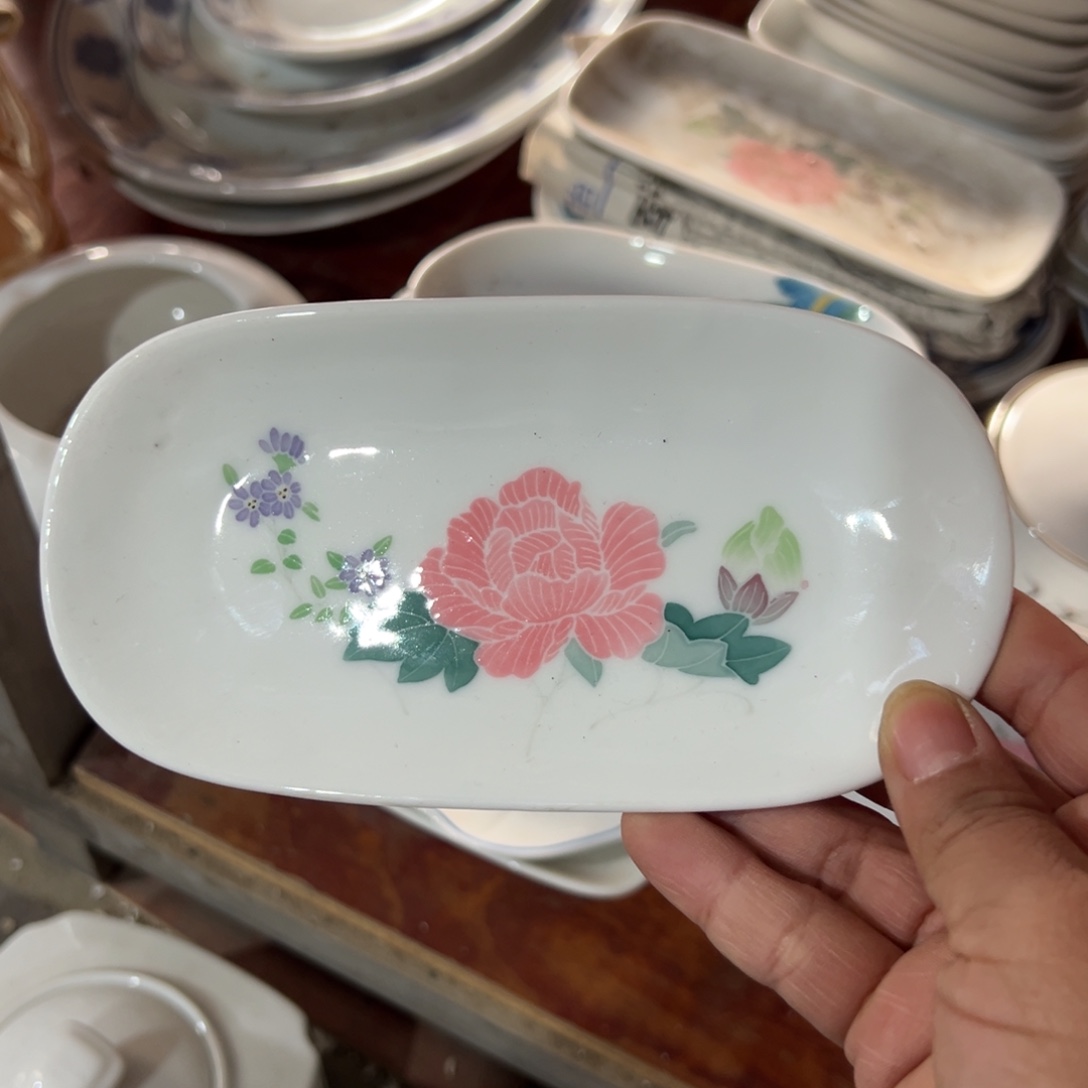 醴陵高温瓷老厂瓷微瑕手绘