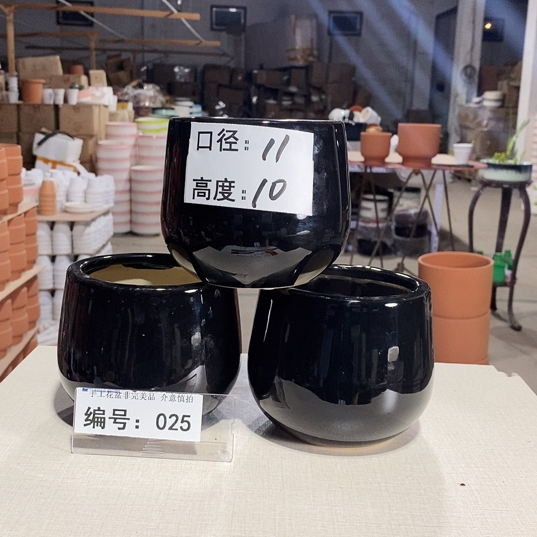 微瑕花盆-025-口11×10-3个