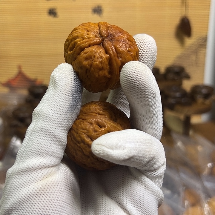 隆***6吊坠文玩核桃两对