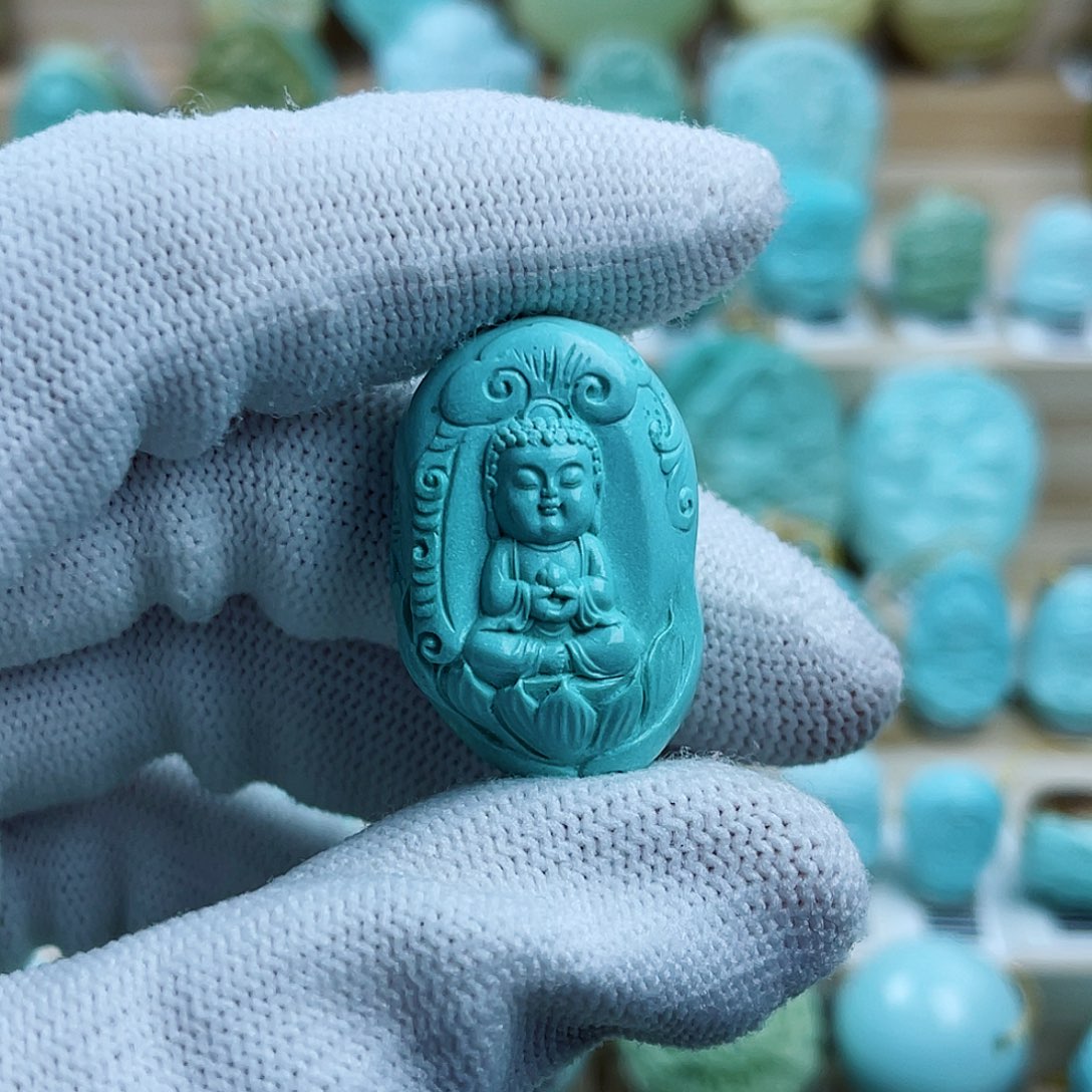 绿松石未镶嵌珠宝奇石