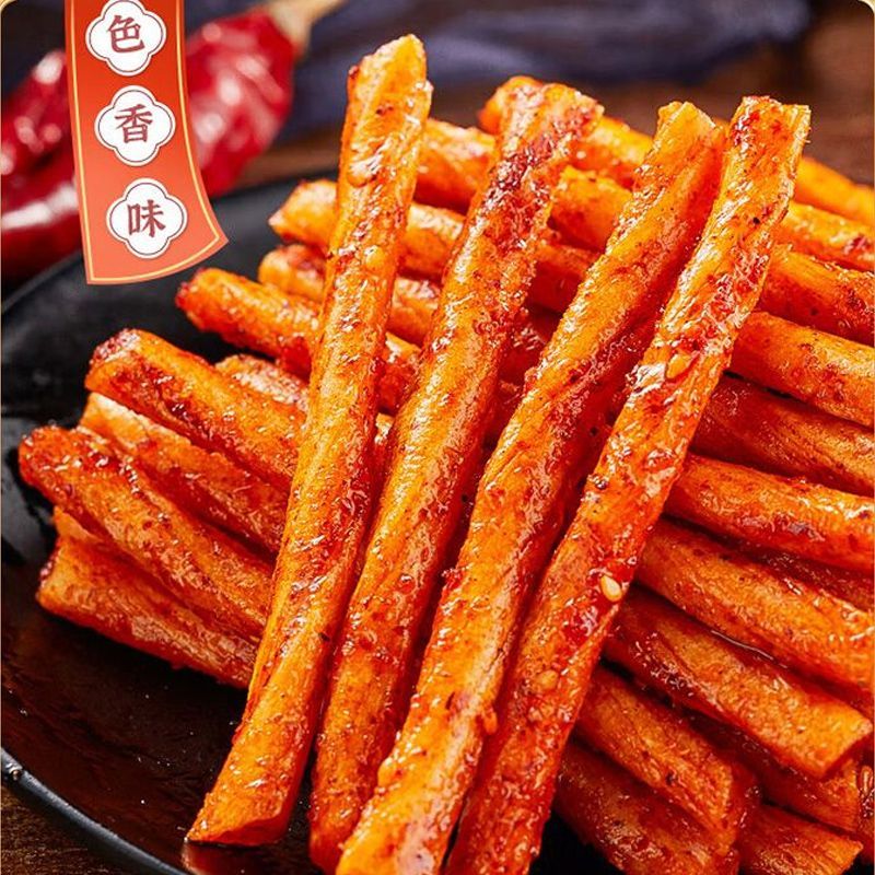 怡冠园/包红烧辣面条素牛筋辣条麻辣怀旧小零食湖南