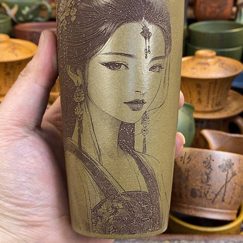 【闪购商品】紫砂杯子宜兴全手工紫砂杯