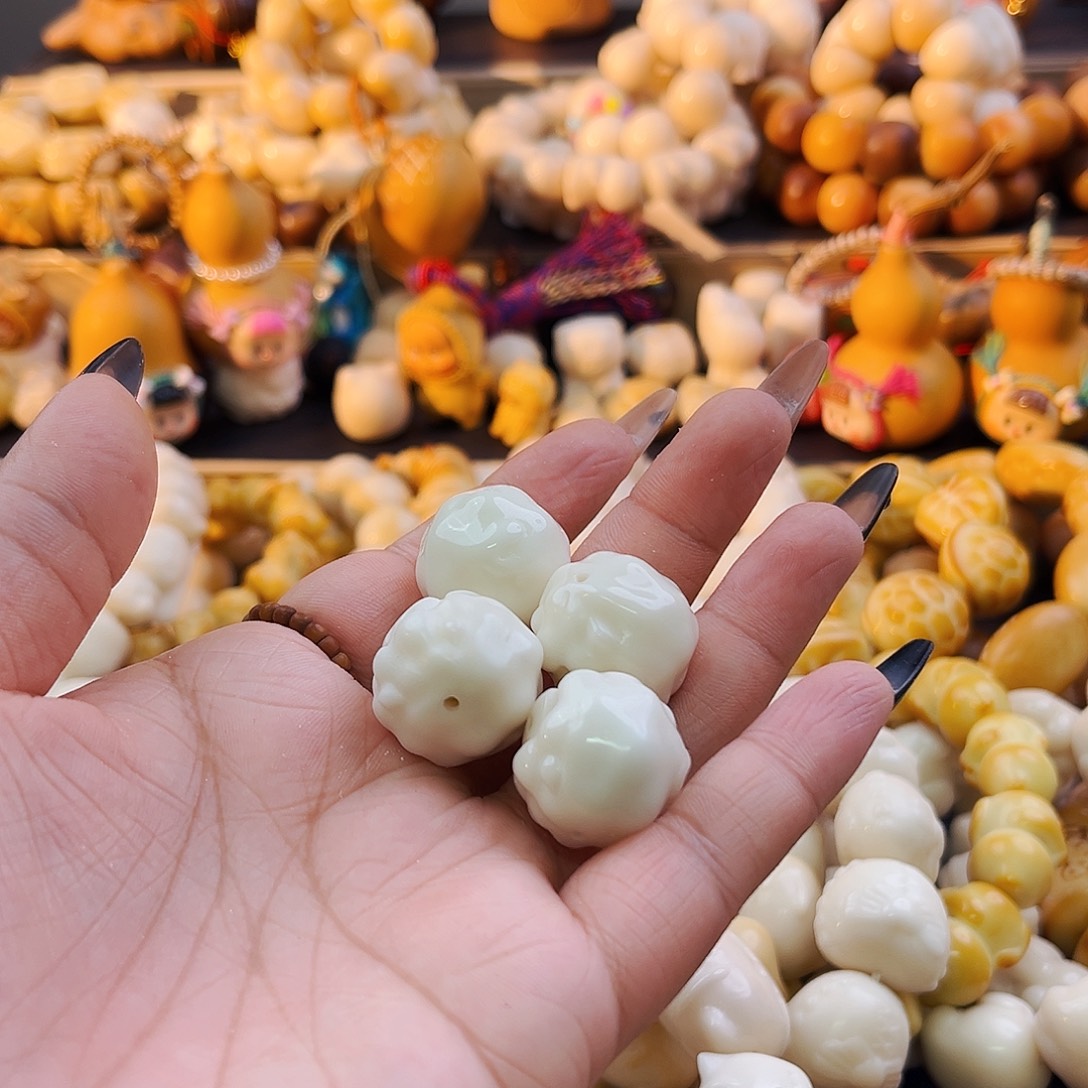 会***橙菩提根/象牙果手串