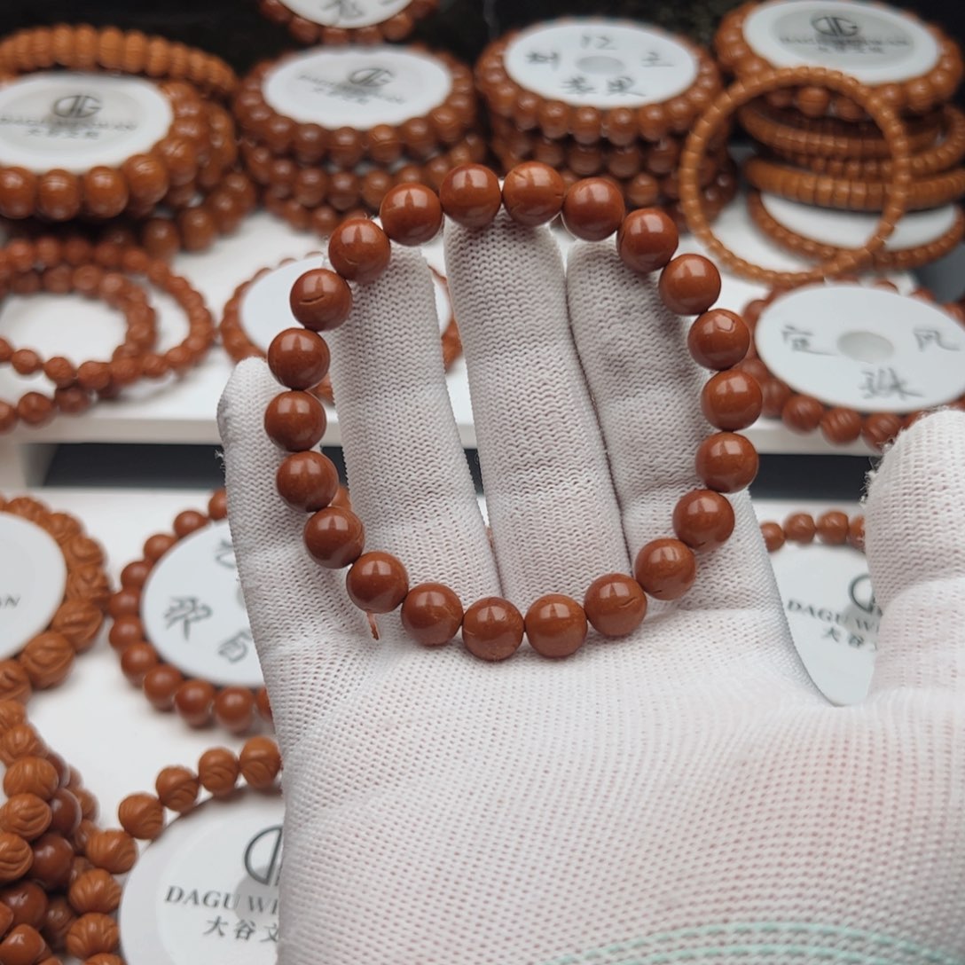 昇***吊坠桃核桃核手串