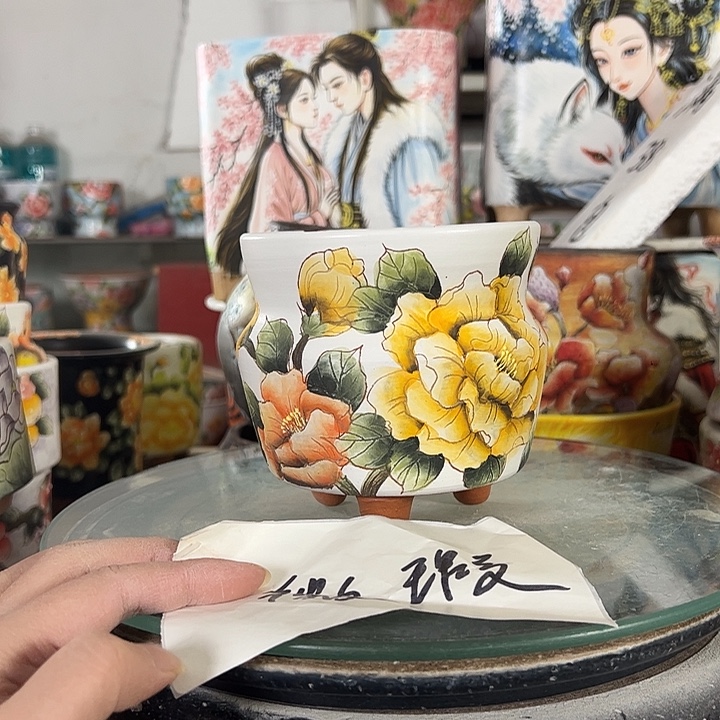 景德镇幸运花盆性价比超高