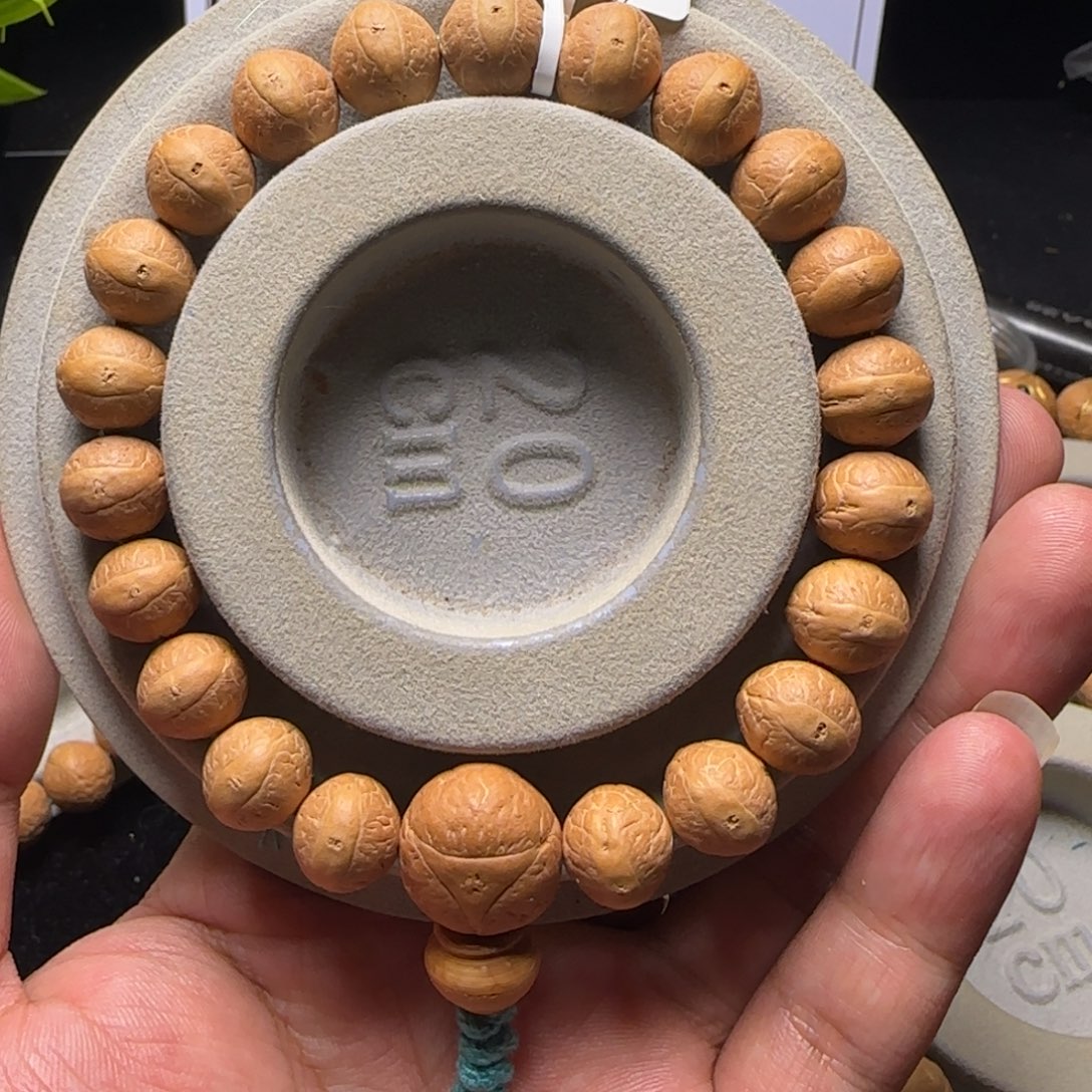 吊坠凤眼菩提11.5mm大眼萌矮圆尼泊尔凤眼菩提