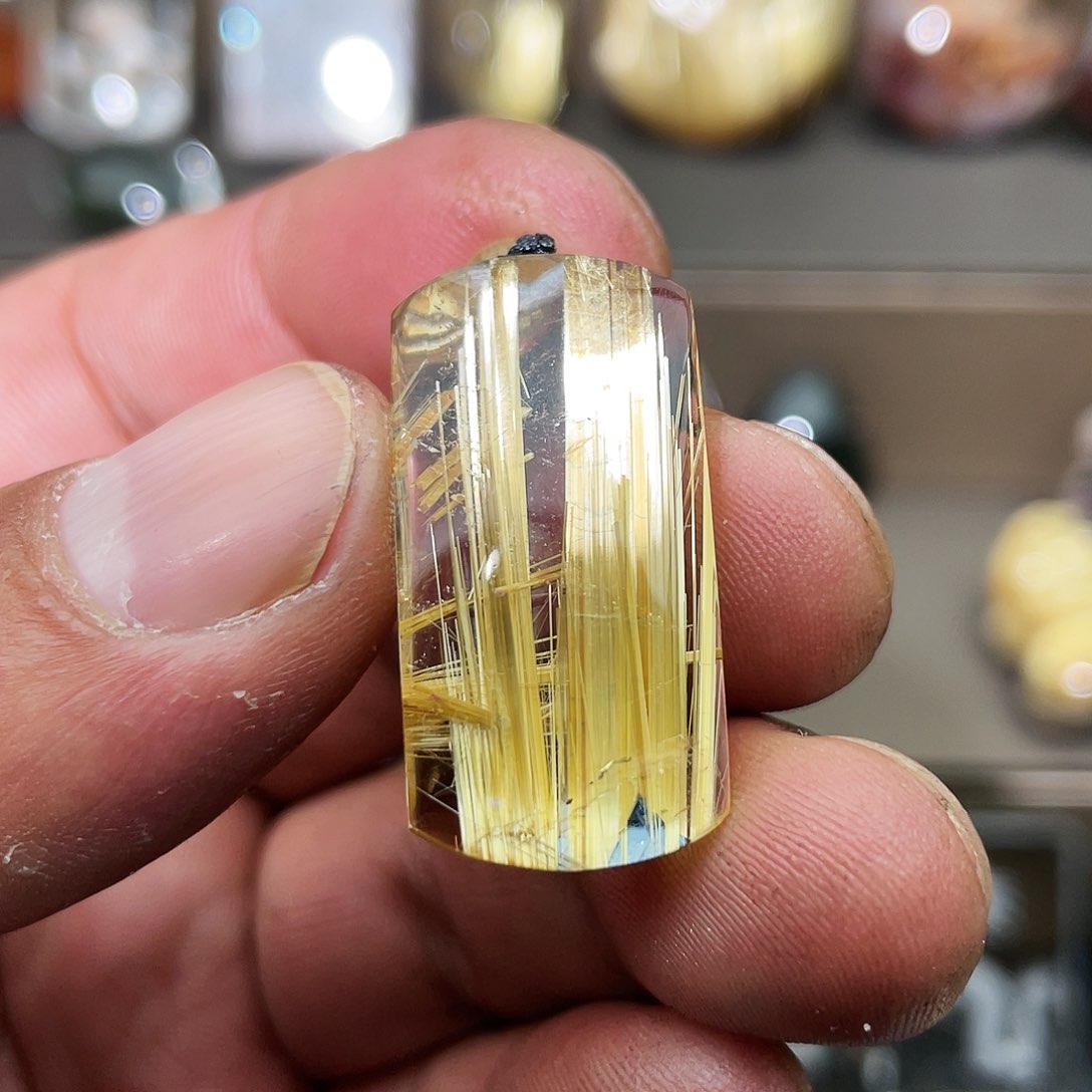 水晶颈饰未镶嵌天然水晶