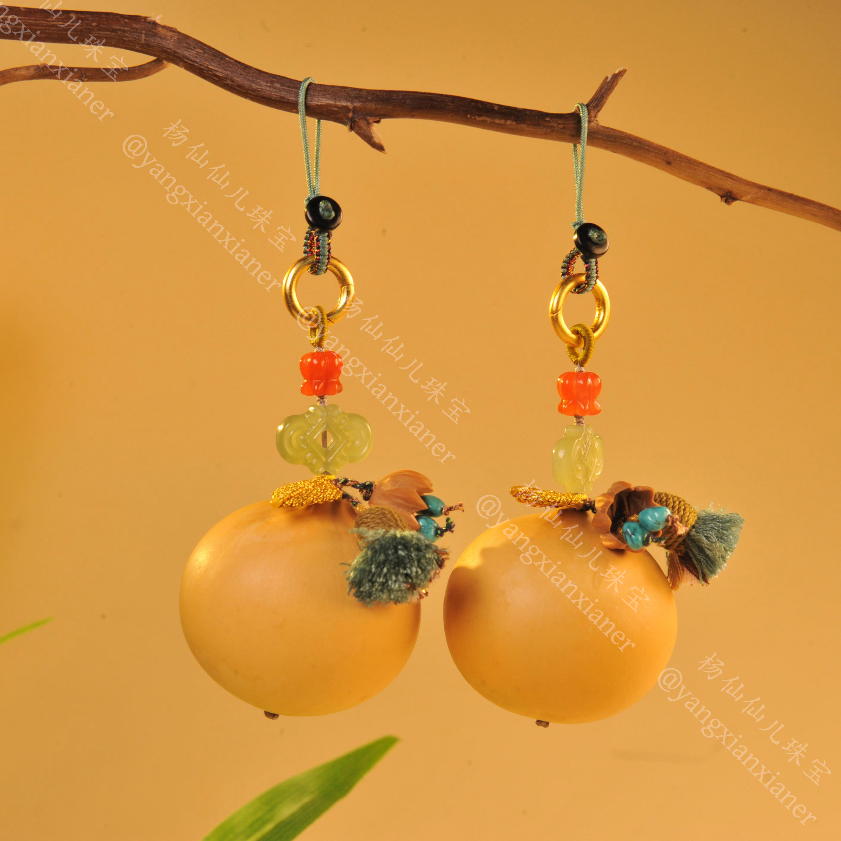 【杨仙仙珠宝】葫芦多宝挂饰-多样性发其一-X2309自发