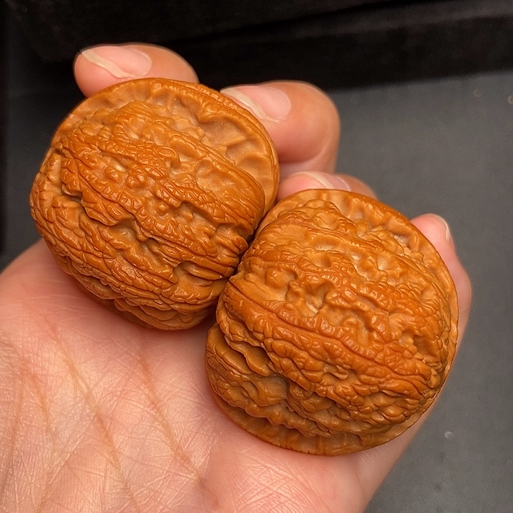 文玩核桃把件秦岭核桃文玩核桃