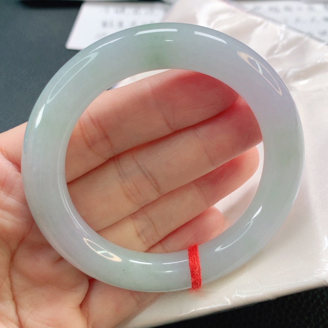 未镶嵌手镯翡翠55圆