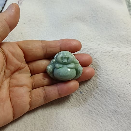 翡翠未镶嵌颈饰꧁***꧂