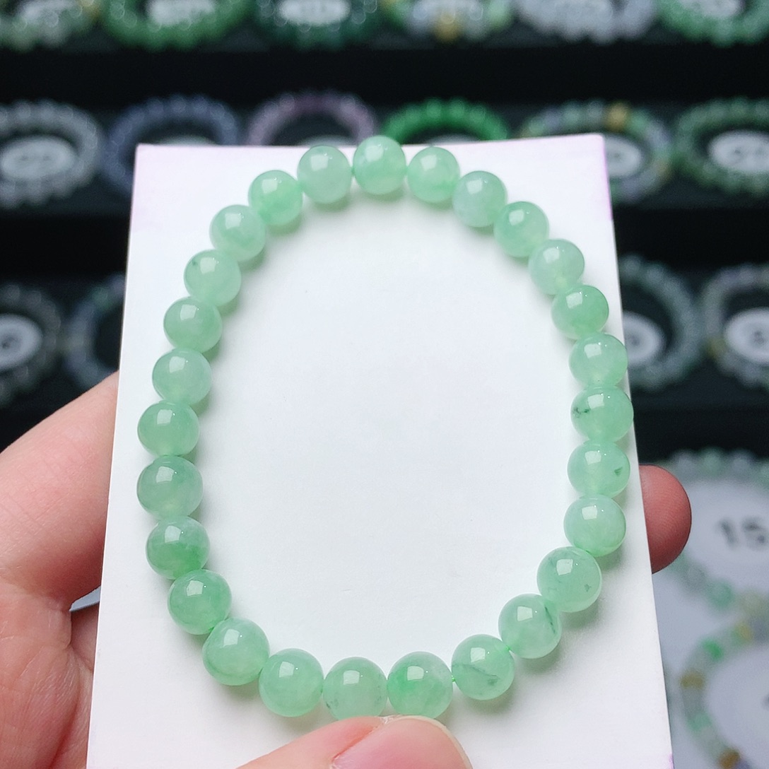 翡翠手链未镶嵌翡翠