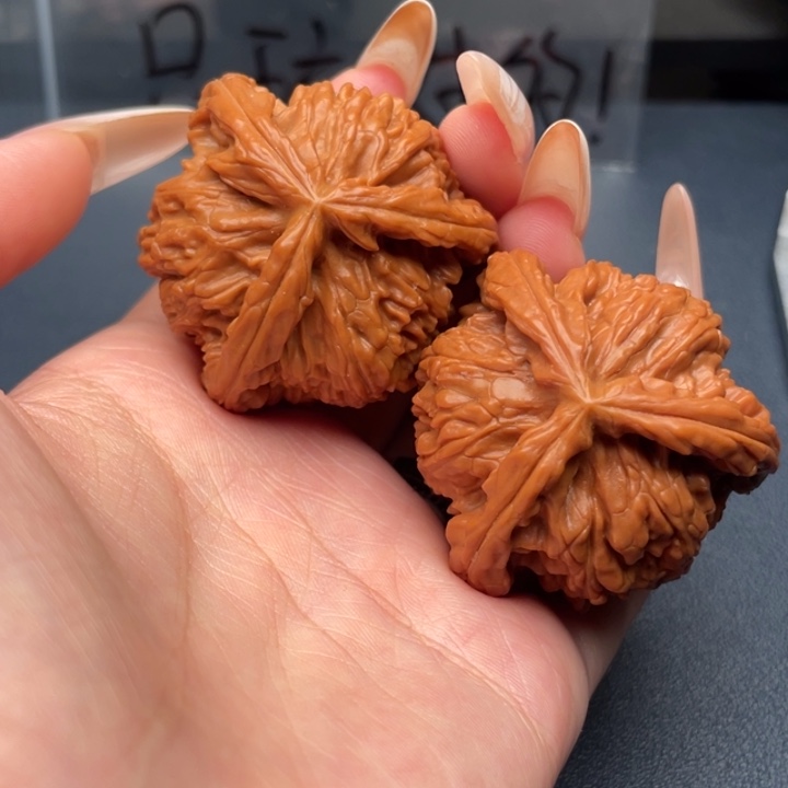 离***缘吊坠文玩核桃白狮子