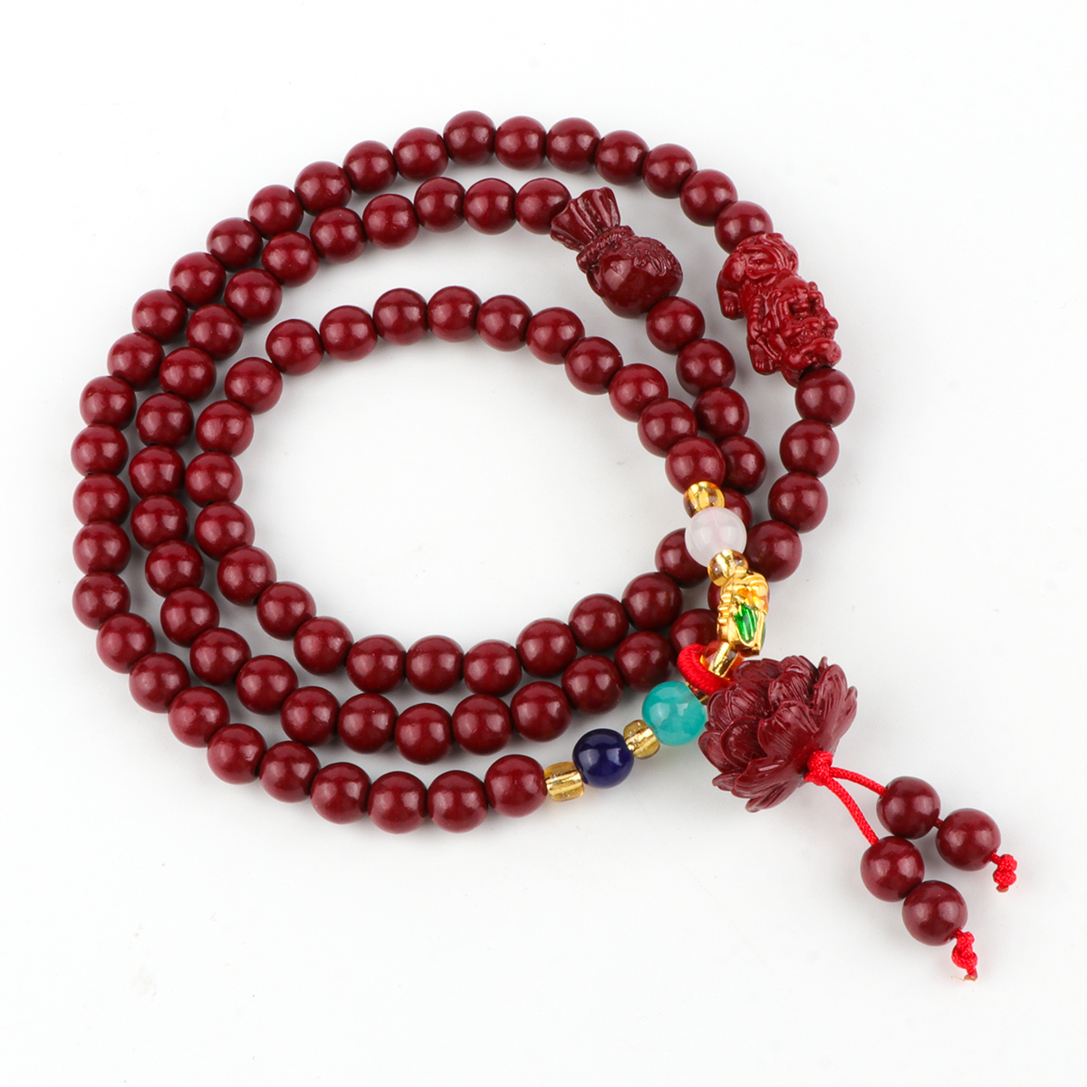 含辰砂工艺品含辰砂工艺品K023-辰砂手串