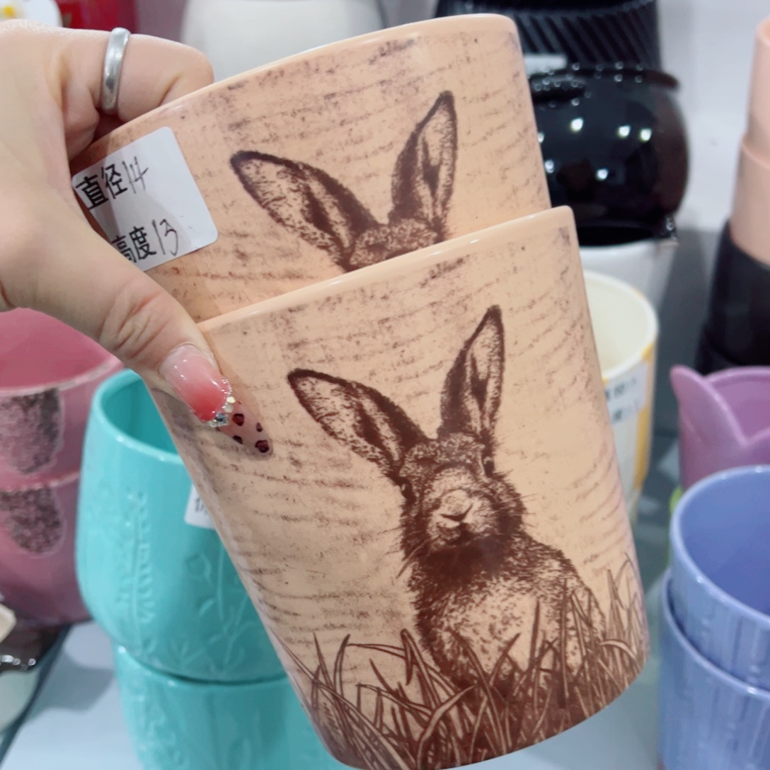 有孔，陶瓷花盆满10米包邮发货