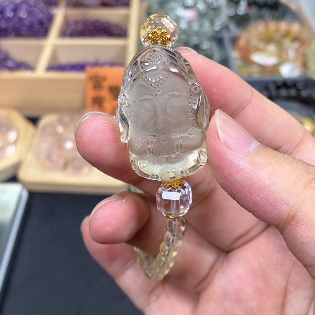 水晶手链未镶嵌默认
