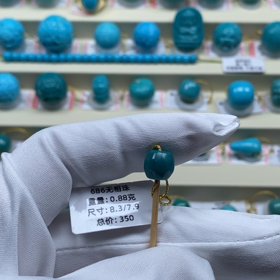 未镶嵌绿松石精品原矿高瓷绿松石