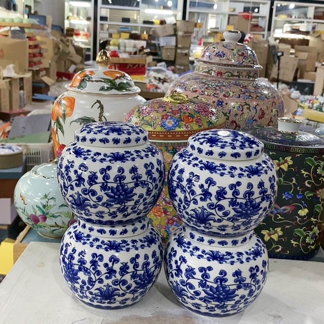 【闪购商品】罐茶叶罐陶瓷茶叶罐