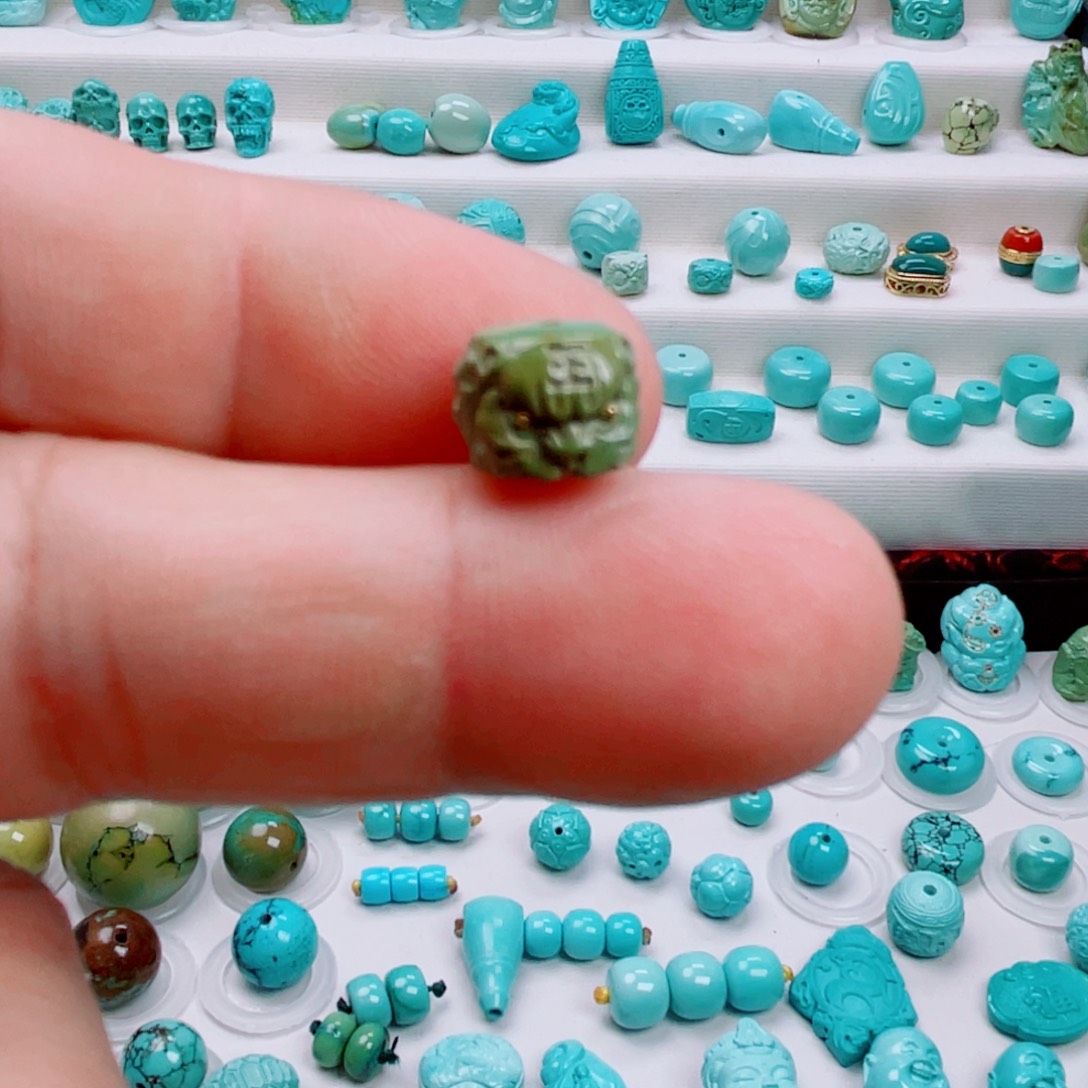 绿松石未镶嵌吊坠(不含链)